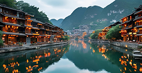 享譽(yù)貴陽(yáng)-黃果樹-大小七孔-西江千戶苗寨--黔靈山公園雙飛五日